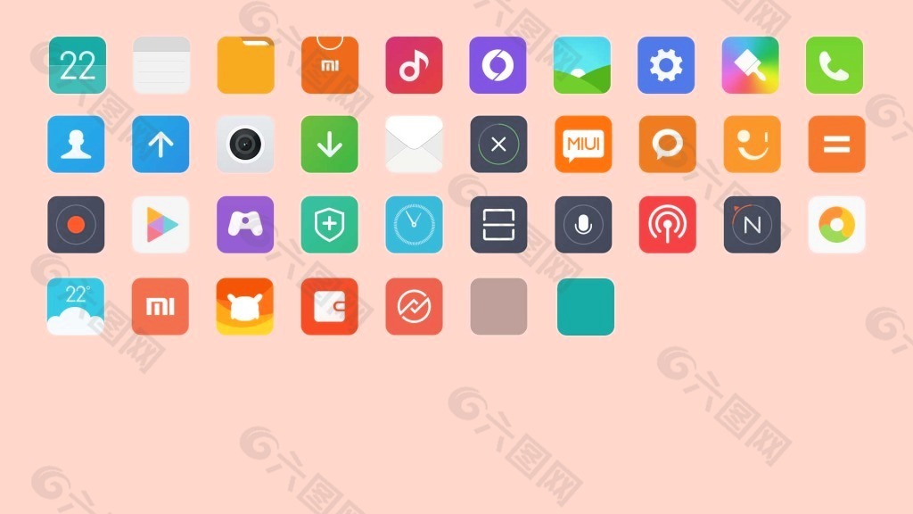 手机布局桌面小米版(小米手机桌面布局规则6×7)